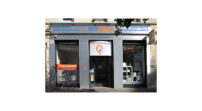   Accueil du centre AUDIOSOLUTION
