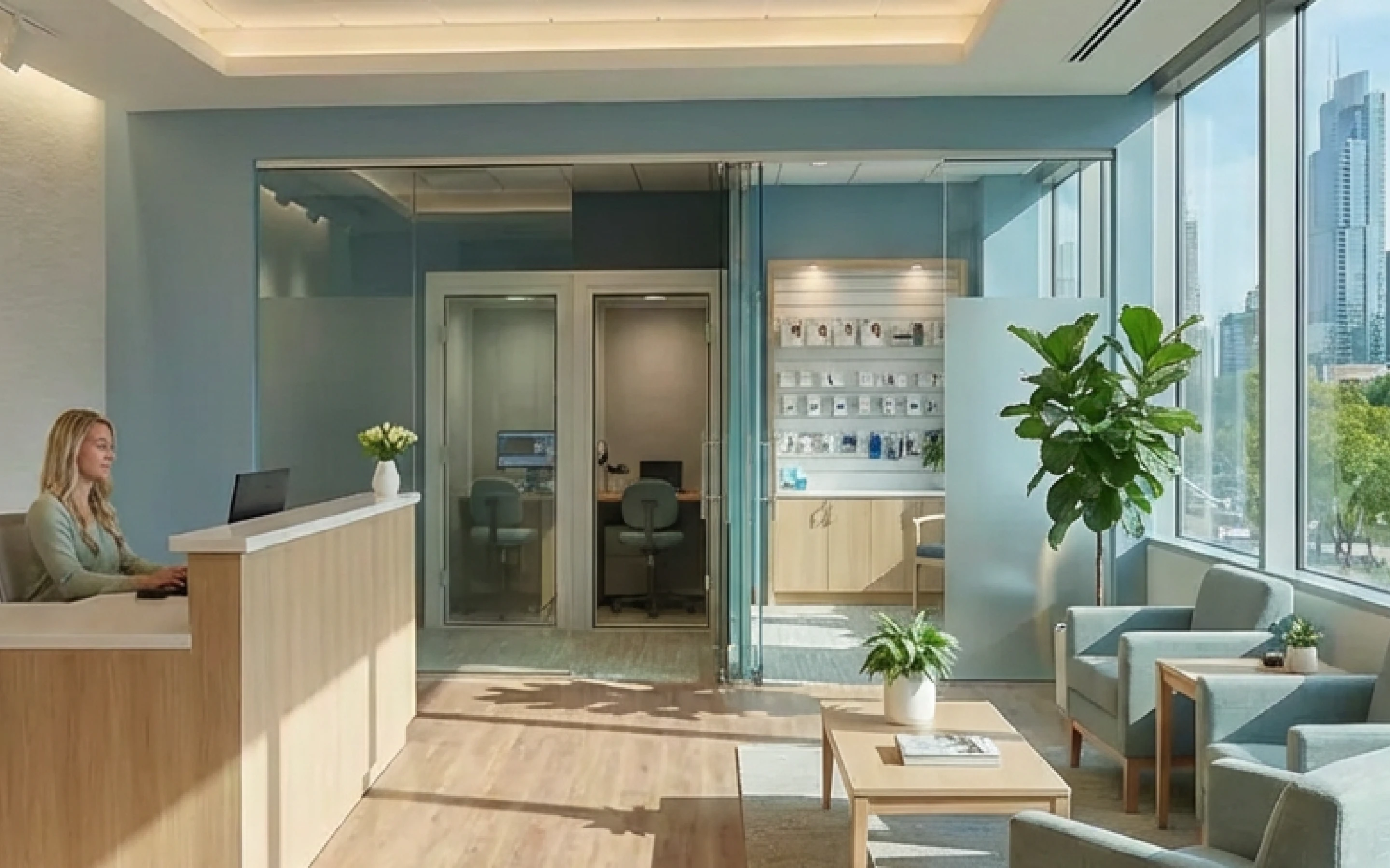   Accueil du centre ALLIANCE AUDITION
