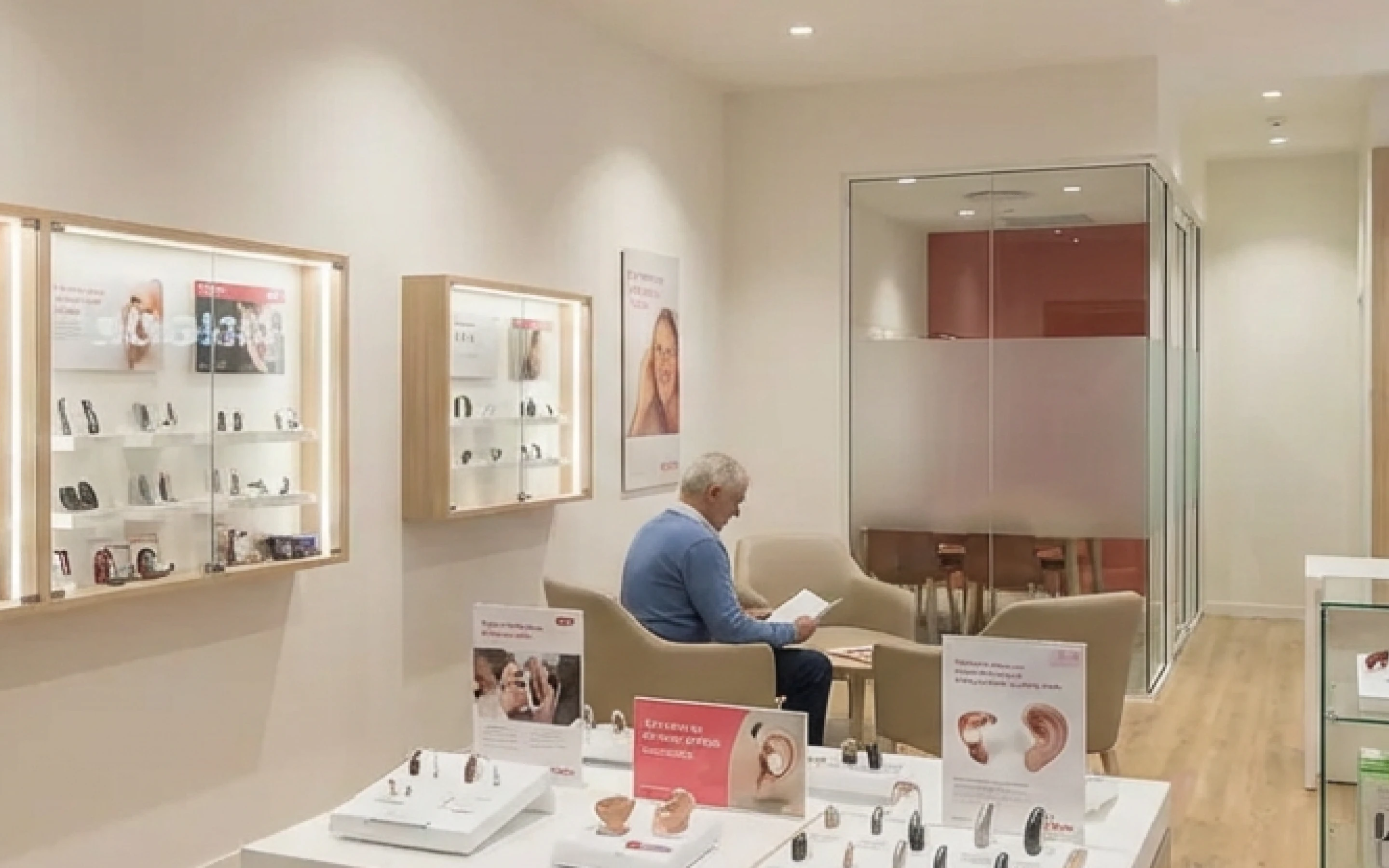   Accueil du centre AMPLIFON AUDIOPROTHÉSISTE PARIS CHÂTELET
