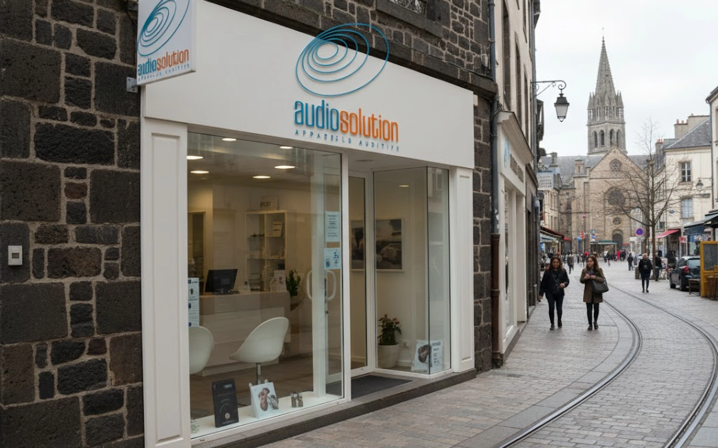   Accueil du centre AUDIOSOLUTION
