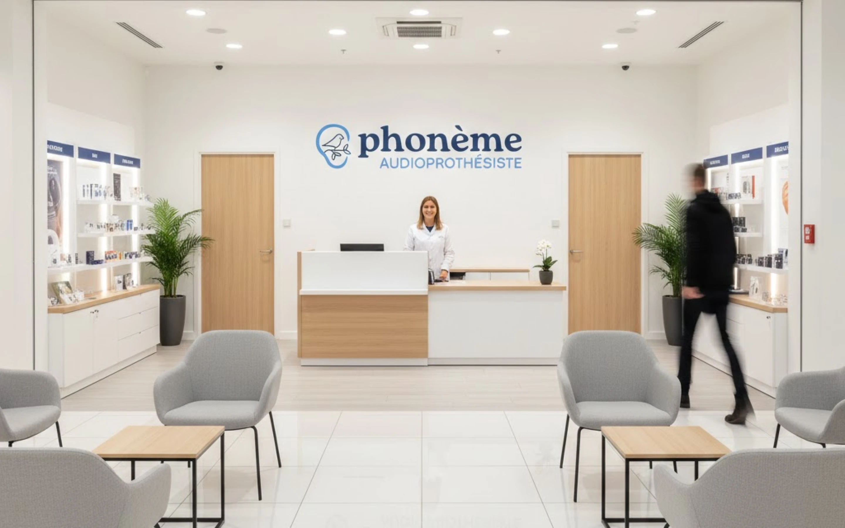   Accueil du centre PHONÈME AUDIOPROTHÉSISTE
