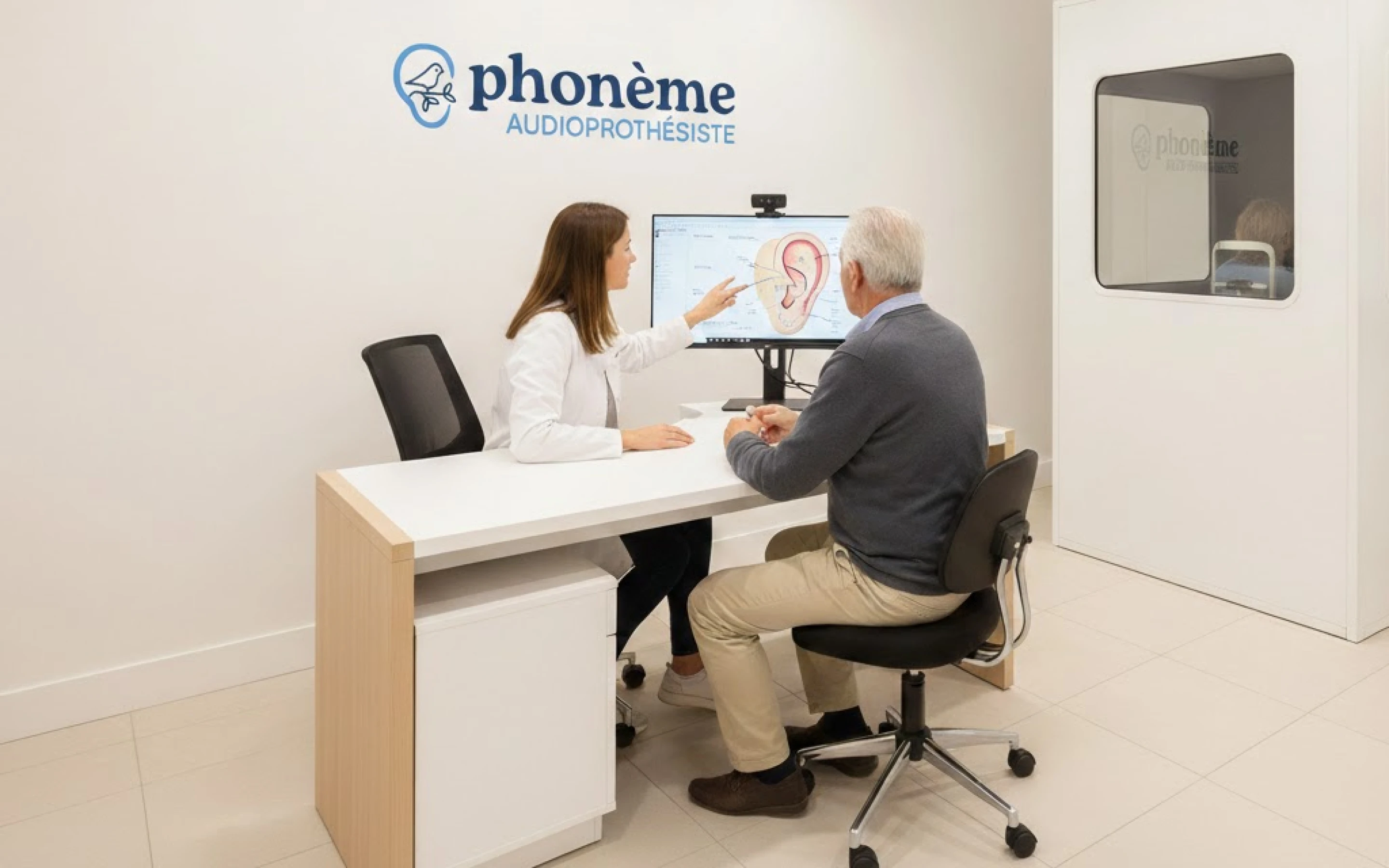   Accueil du centre PHONÈME AUDIOPROTHÉSISTE
