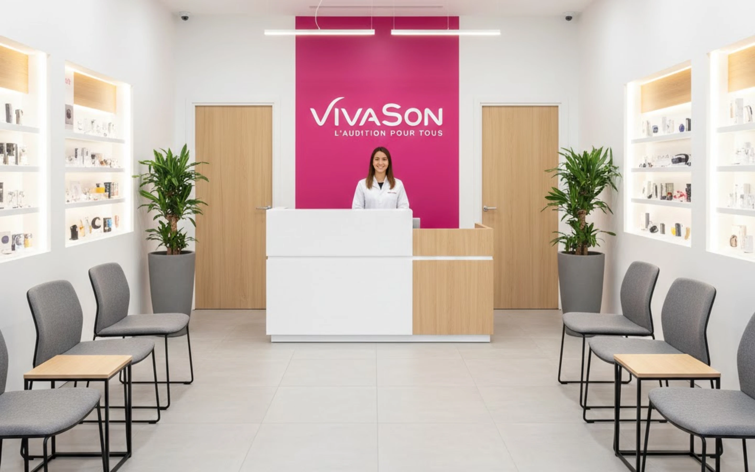   Accueil du centre VivaSon - Audioprothésiste Lille 

