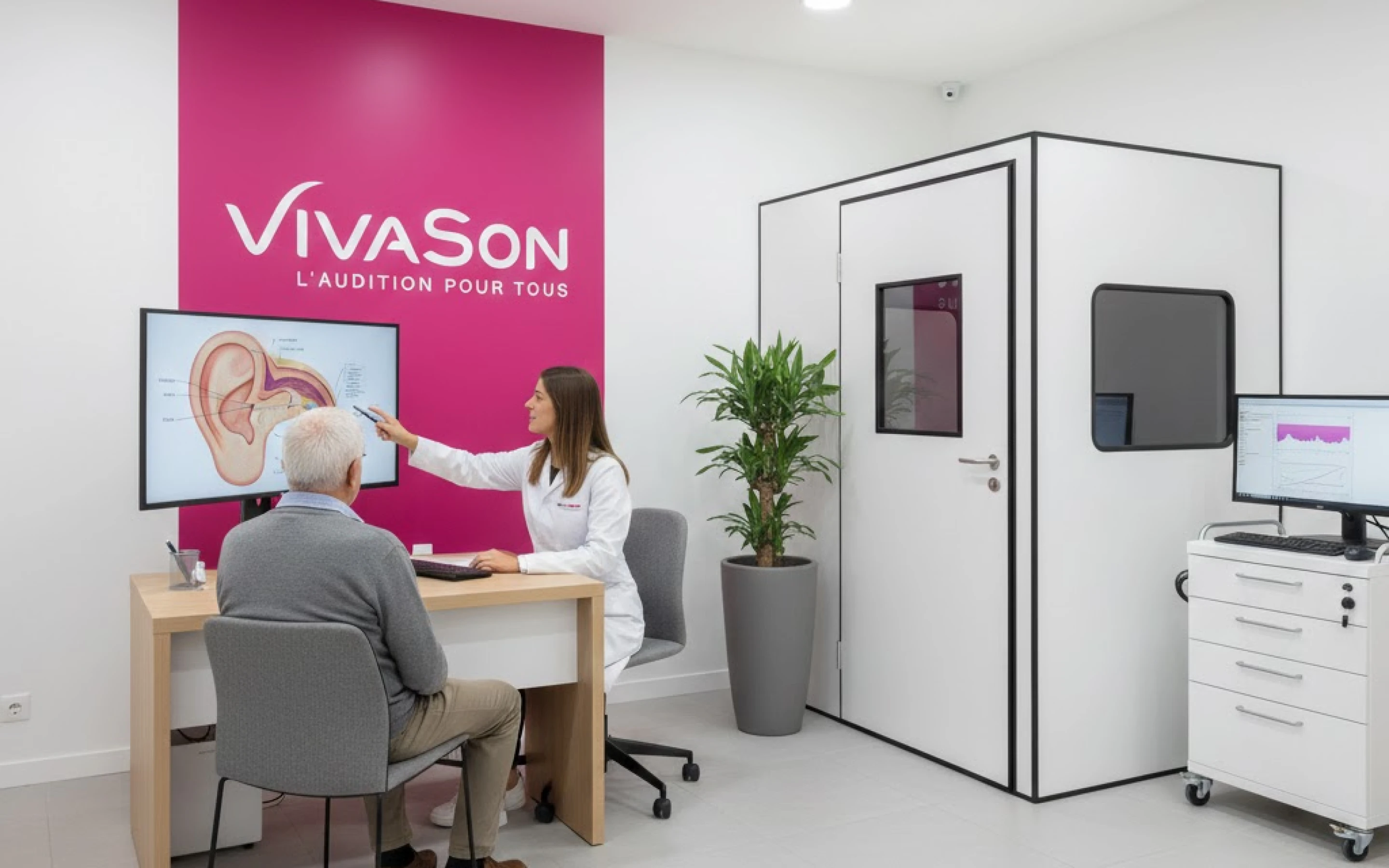   Accueil du centre VivaSon - Audioprothésiste La Roche sur Yon
